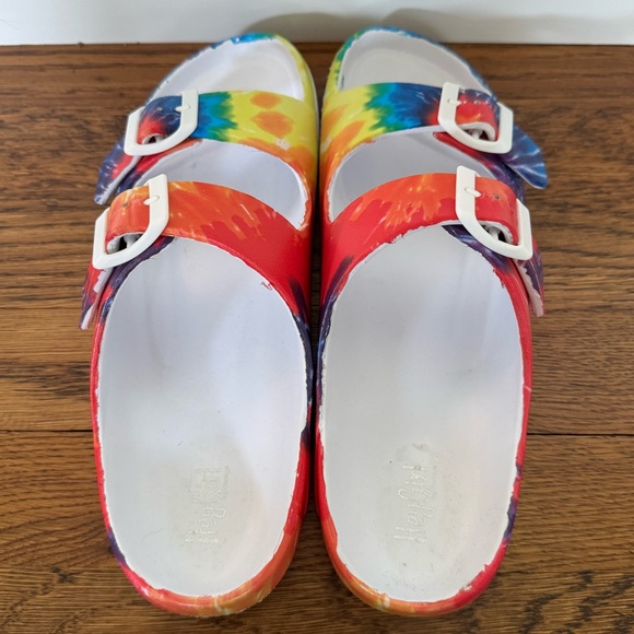 Corky’s Hey Girl Tie Dye sandals, size 8 - Picture 2 of 4
